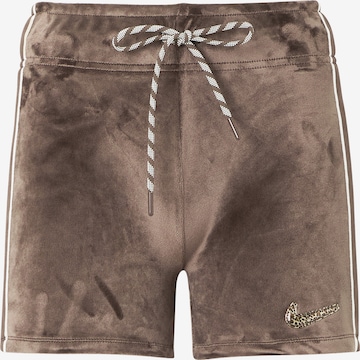 ruda Nike Sportswear Standartinis Kelnės: priekis