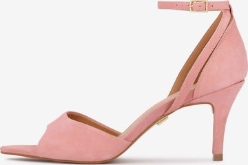 rožinė Kazar Sandalai: priekis