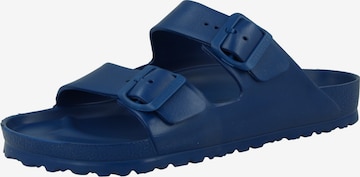 BIRKENSTOCK - Zapatos abiertos 'Arizona' en azul: frente