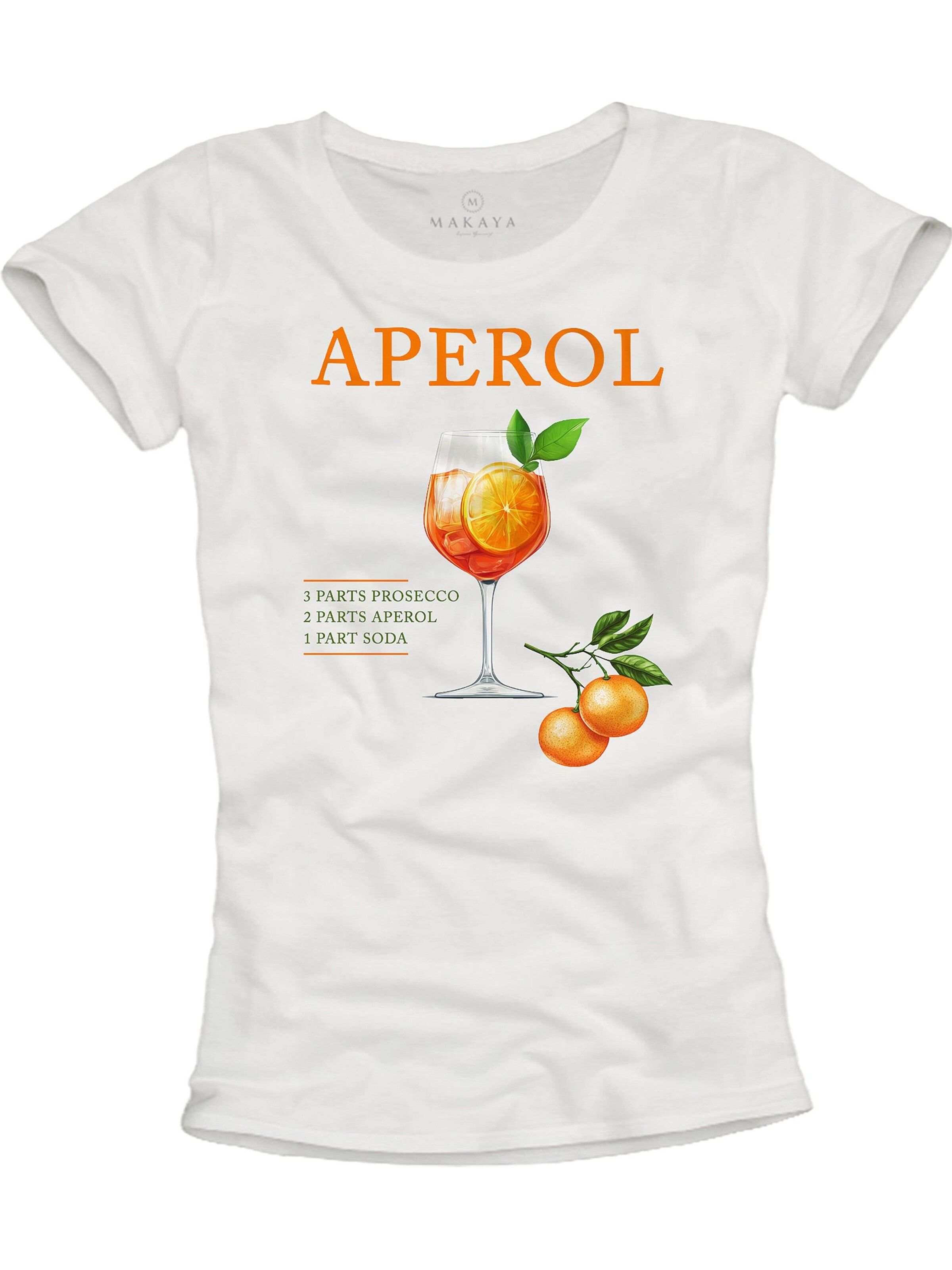MAKAYA Shirt 'Aperoli' in White: front