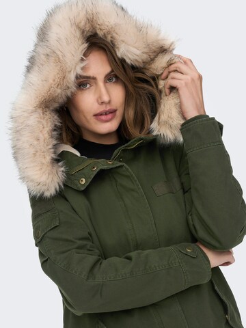 Parka mi-saison 'May' ONLY en vert