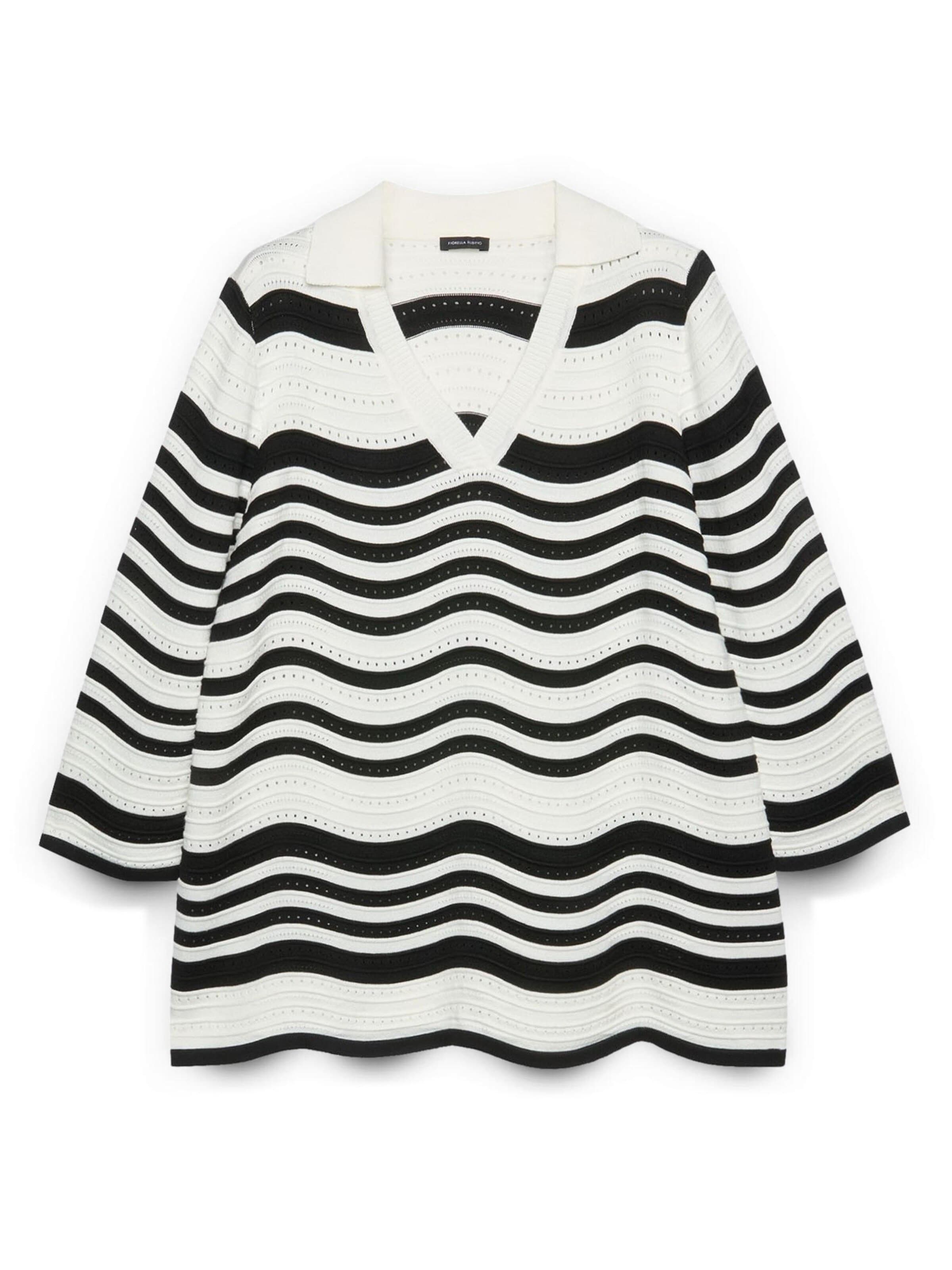 Pull-over Fiorella Rubino en blanc : devant