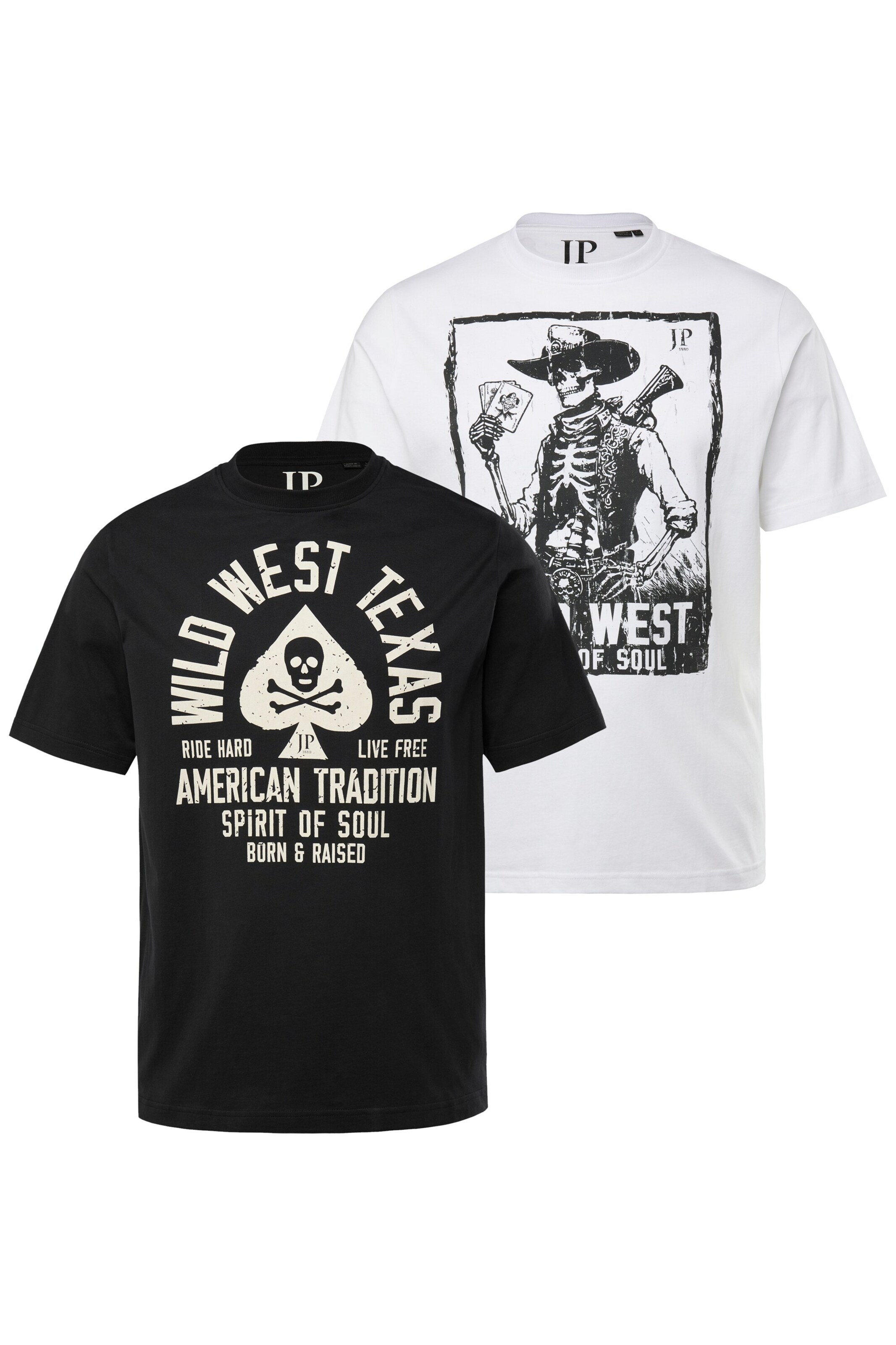 JP1880 Shirt in Black: front