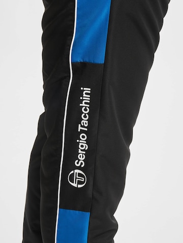 Sergio Tacchini Tapered Sportbroek 'Abita' in Zwart