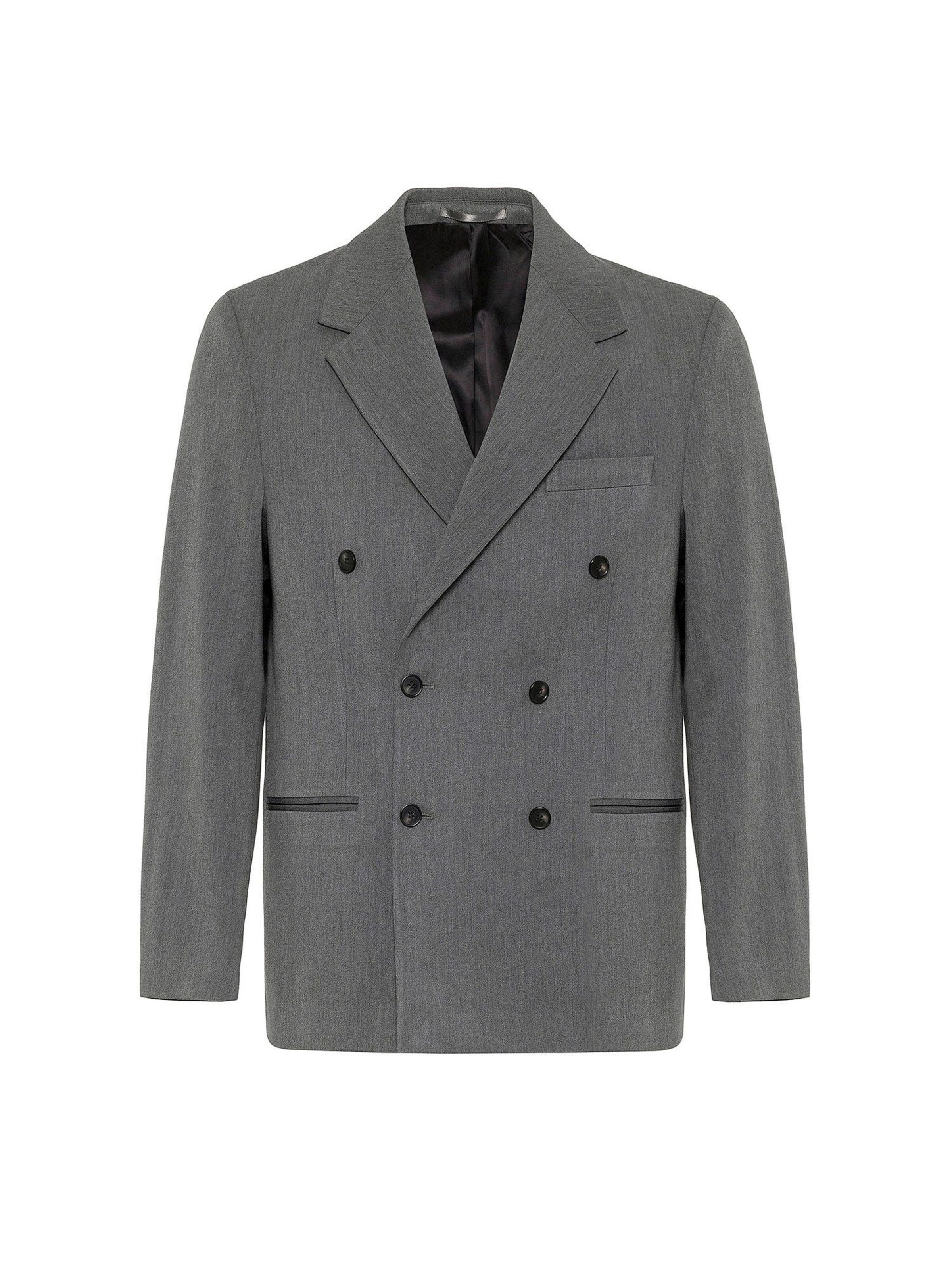 Antioch Manteau mi-saison en gris foncé, Vue avec produit