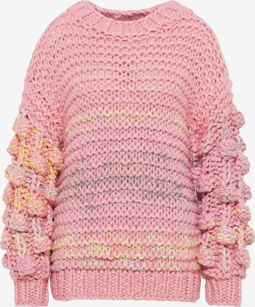 MYMO Strickpullover in Pink: predná strana