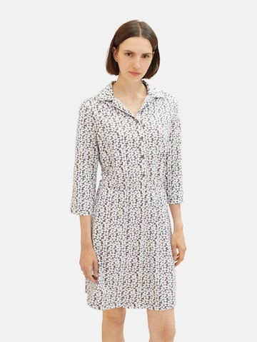 TOM TAILOR Shirt Dress in Grey: front