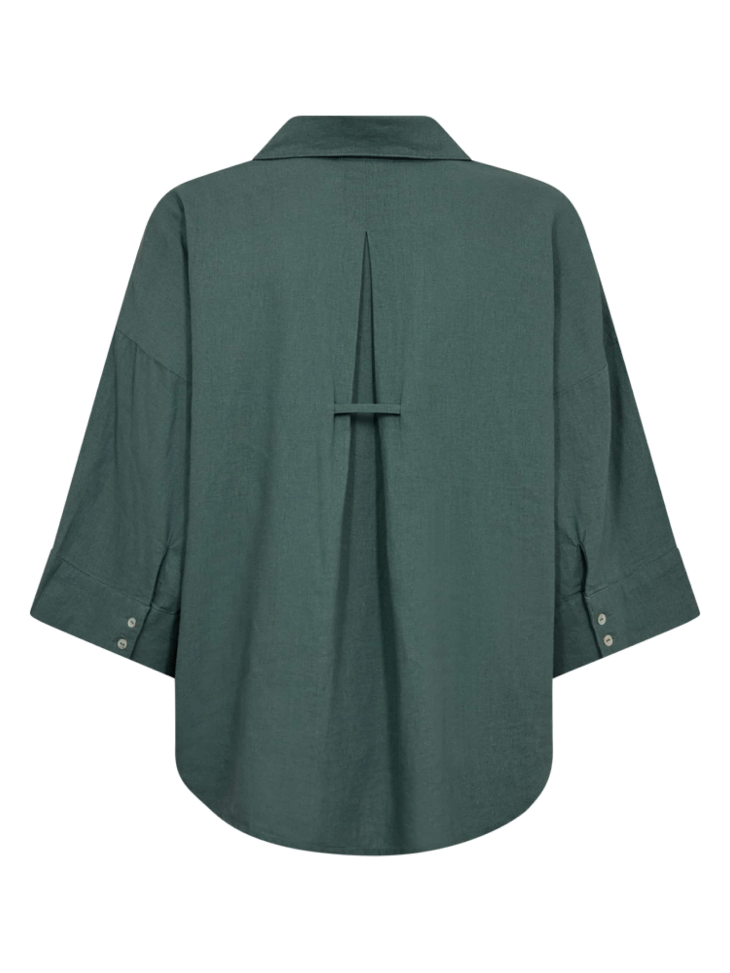 Freequent Blouse 'FQLava-shirt dark forest' in Green