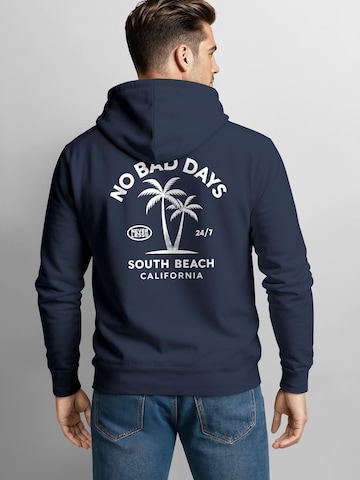 Neverless Sweatshirt 'No Bad Days' in Blue