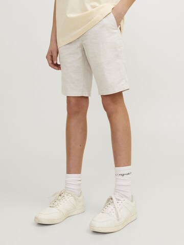 Regular Pantalon 'JPSTJaiden' Jack & Jones Junior en beige : devant
