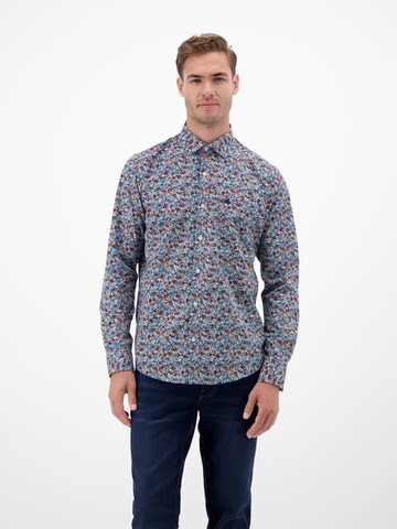 Coupe regular Chemise LERROS en bleu : devant