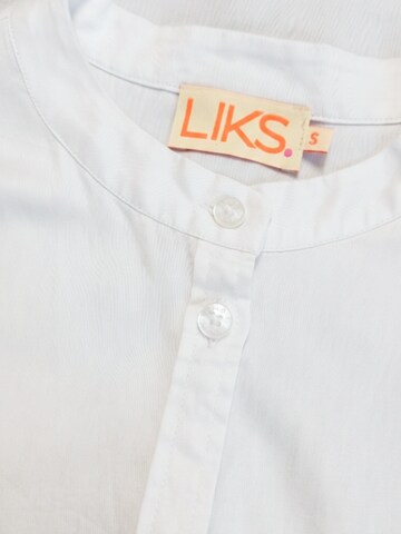 LIKS. Munich Blouse 'Bluse Soul full of sunshine' in Wit