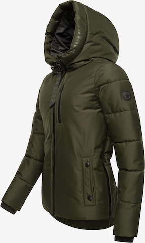 Veste d’hiver 'Krümelein' NAVAHOO en vert