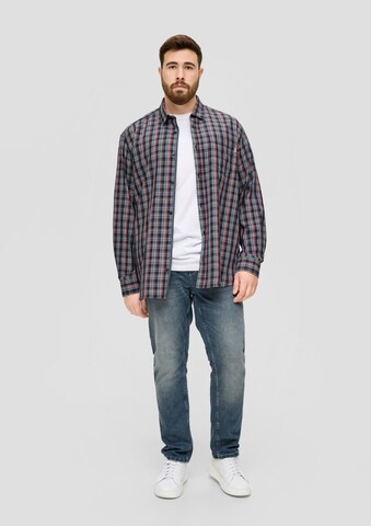 s.Oliver Regular Fit Hemd in Blau