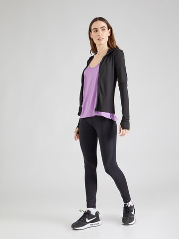 UNDER ARMOUR Sport top 'Knockout' - lila