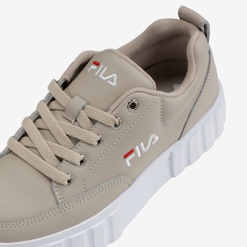 FILA Sportlicher Schnürschuh in Grau