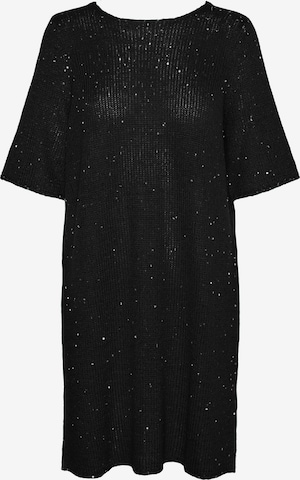 Robes en maille 'Leilani' VERO MODA en noir : devant