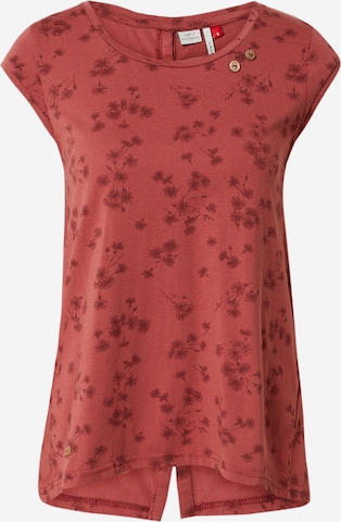 Ragwear - Camiseta 'DOMINNICA' en rojo: frente