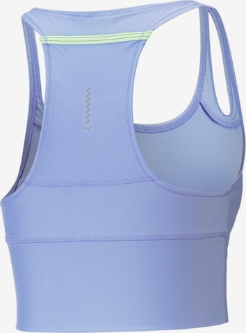 PUMA Bustier Športni top 'Run Ultraform' | vijolična barva