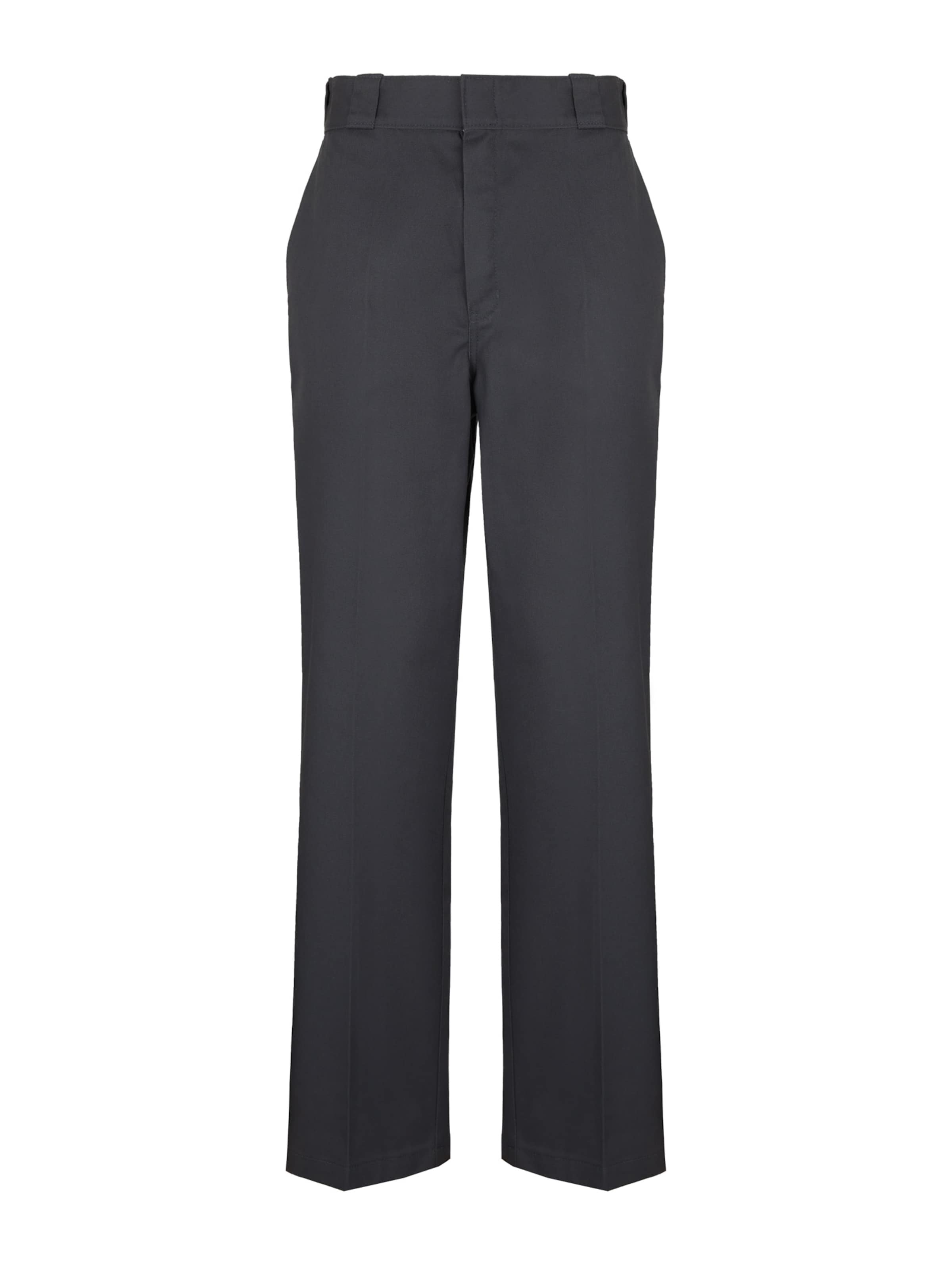 DICKIES Szabványos Ráncos nadrág '874' - szürke: elől