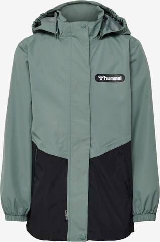 Hummel Performance Jacket 'Coast' in Green: front