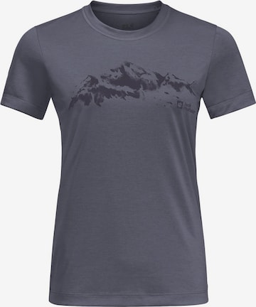 JACK WOLFSKIN Performance Shirt in Blue: front