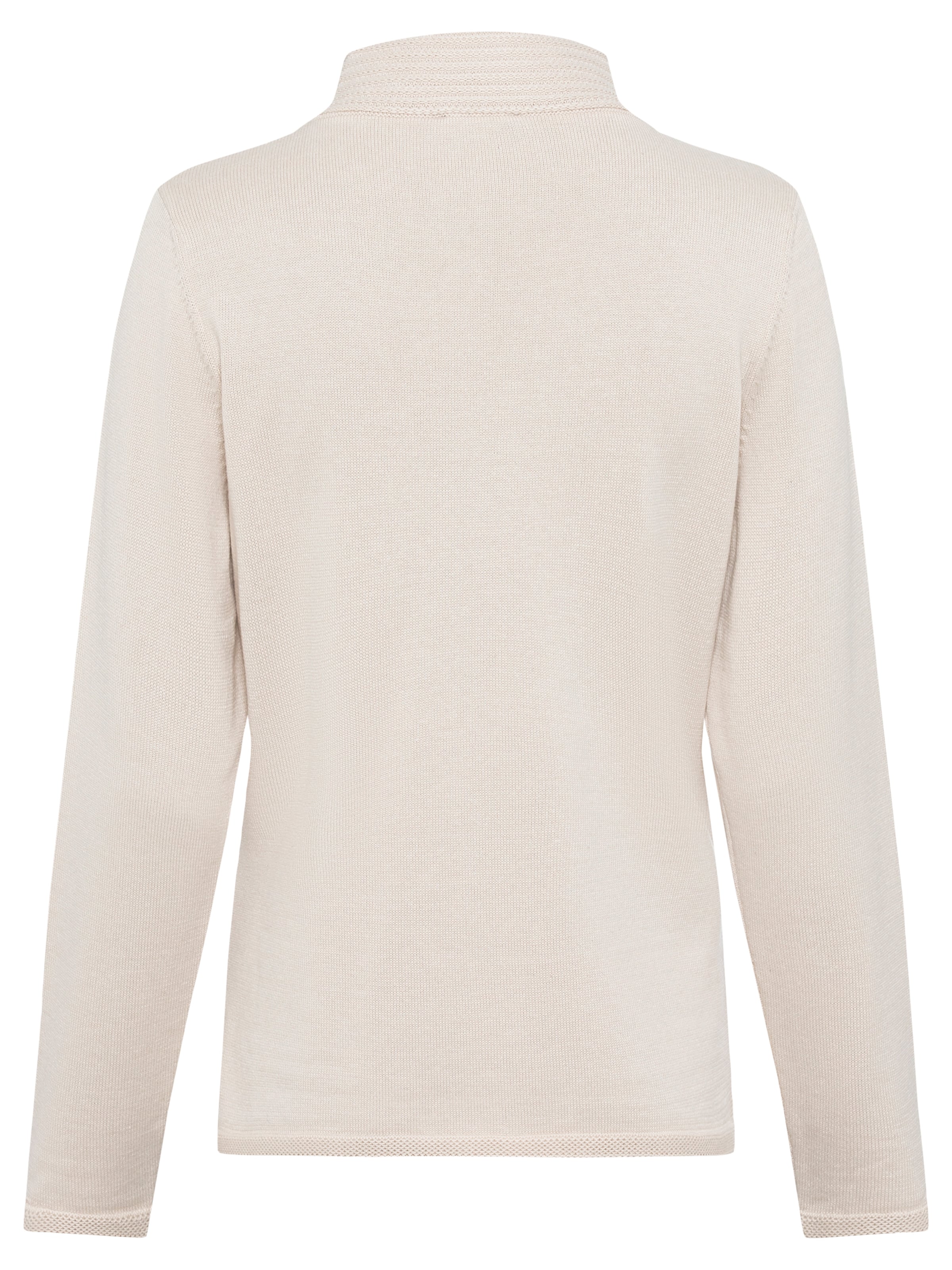 Olsen Gebreid vest in Beige