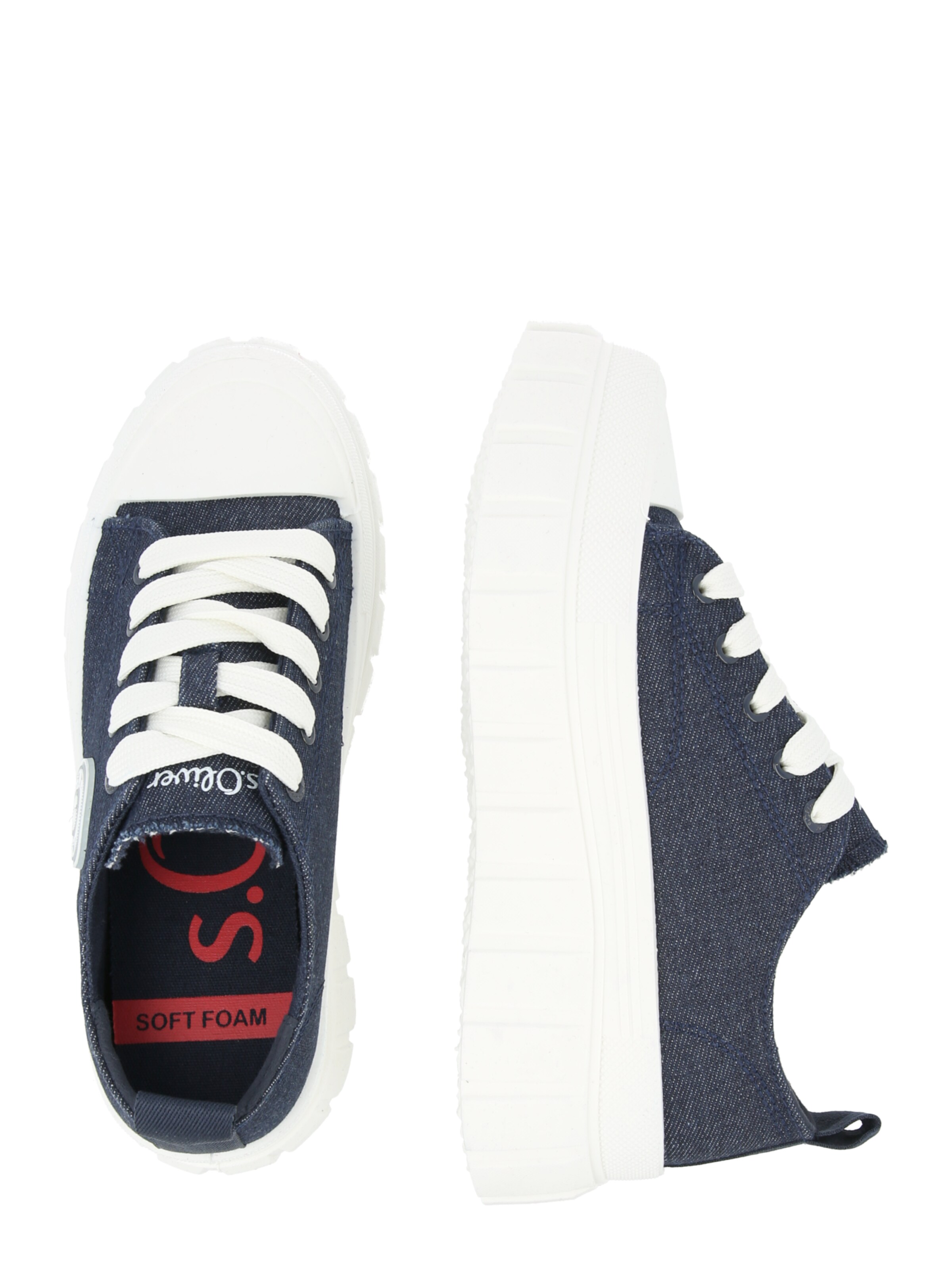 mėlyna s.Oliver Sportbačiai be auliuko