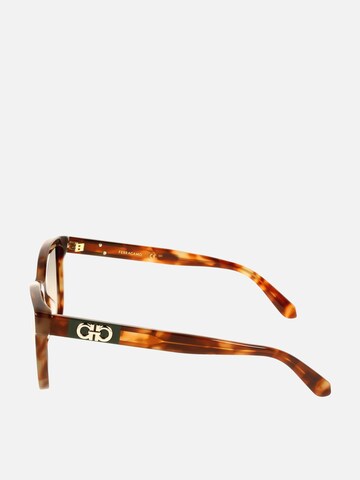 FERRAGAMO - Gafas de sol en marrón