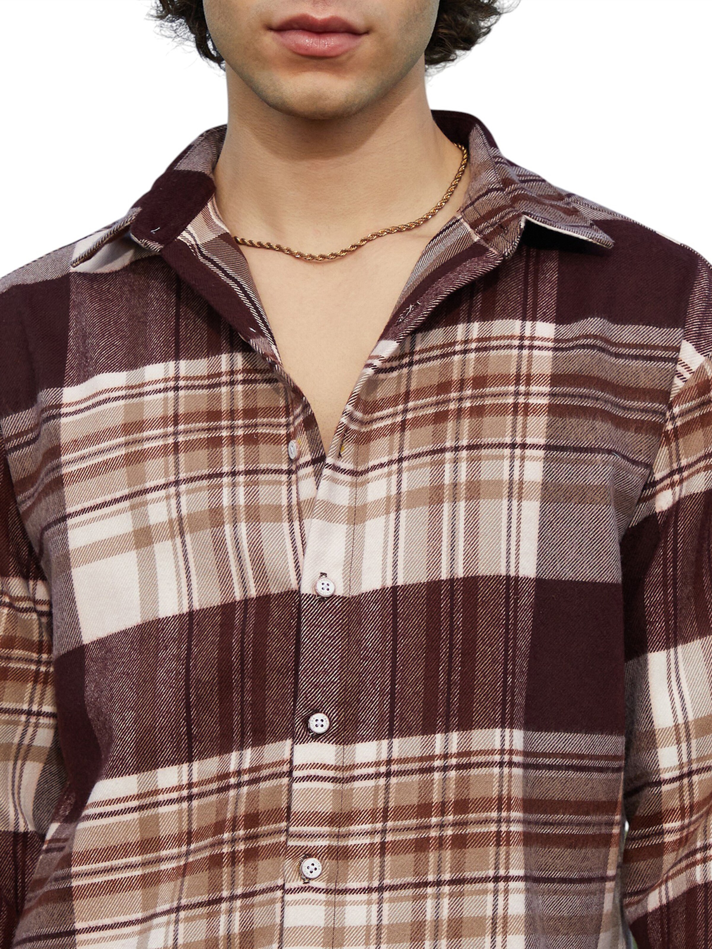 brūns Campus Sutra Standarta piegriezums Krekls 'Celine'