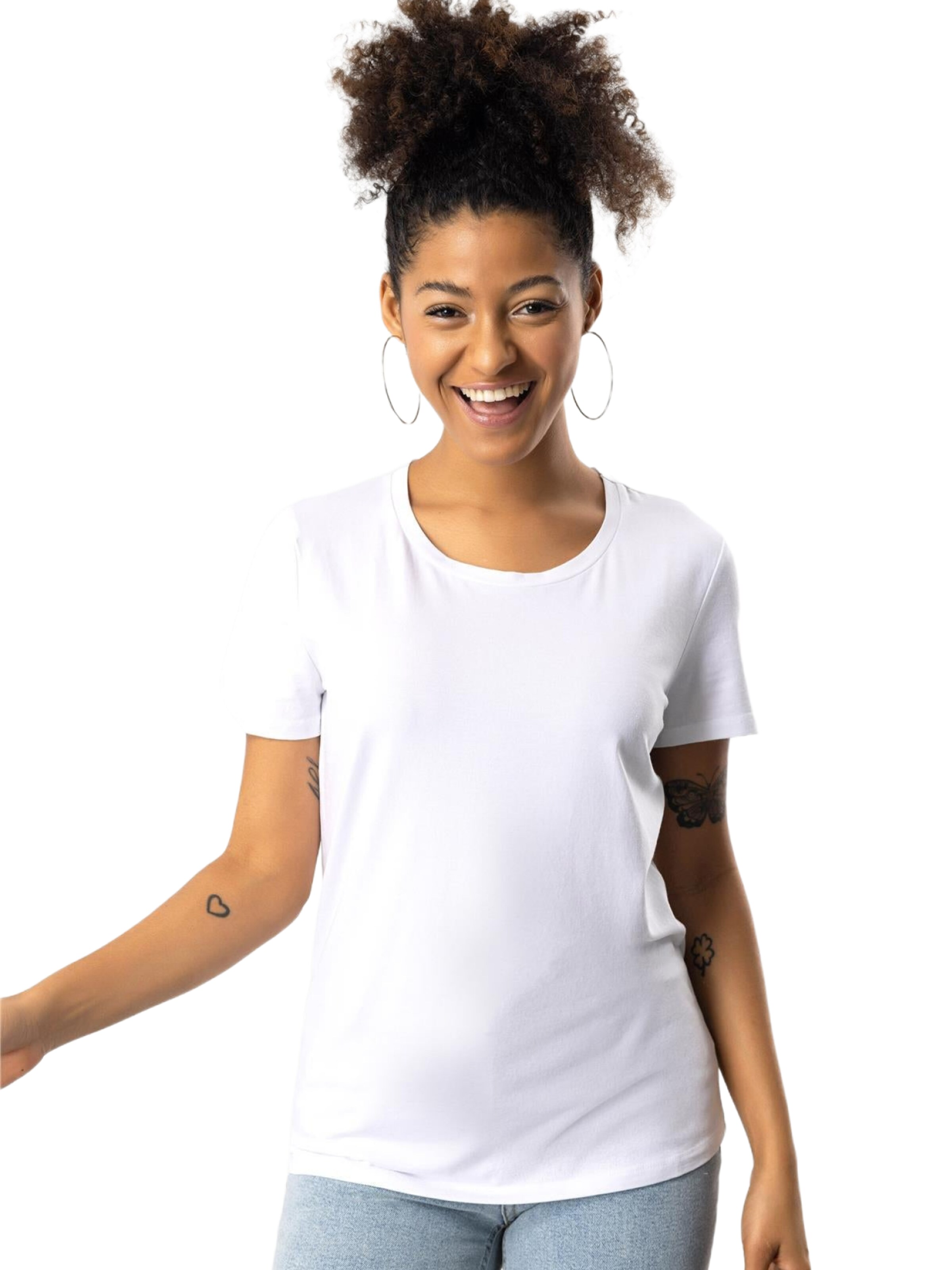 No Matter What Shirt in White