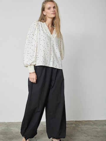 Top ' DiemCC ' di co'couture in nero