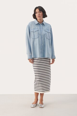 Part Two Bluse 'Collette' i blå