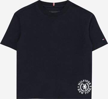 Tricou de la TOMMY HILFIGER pe albastru: față