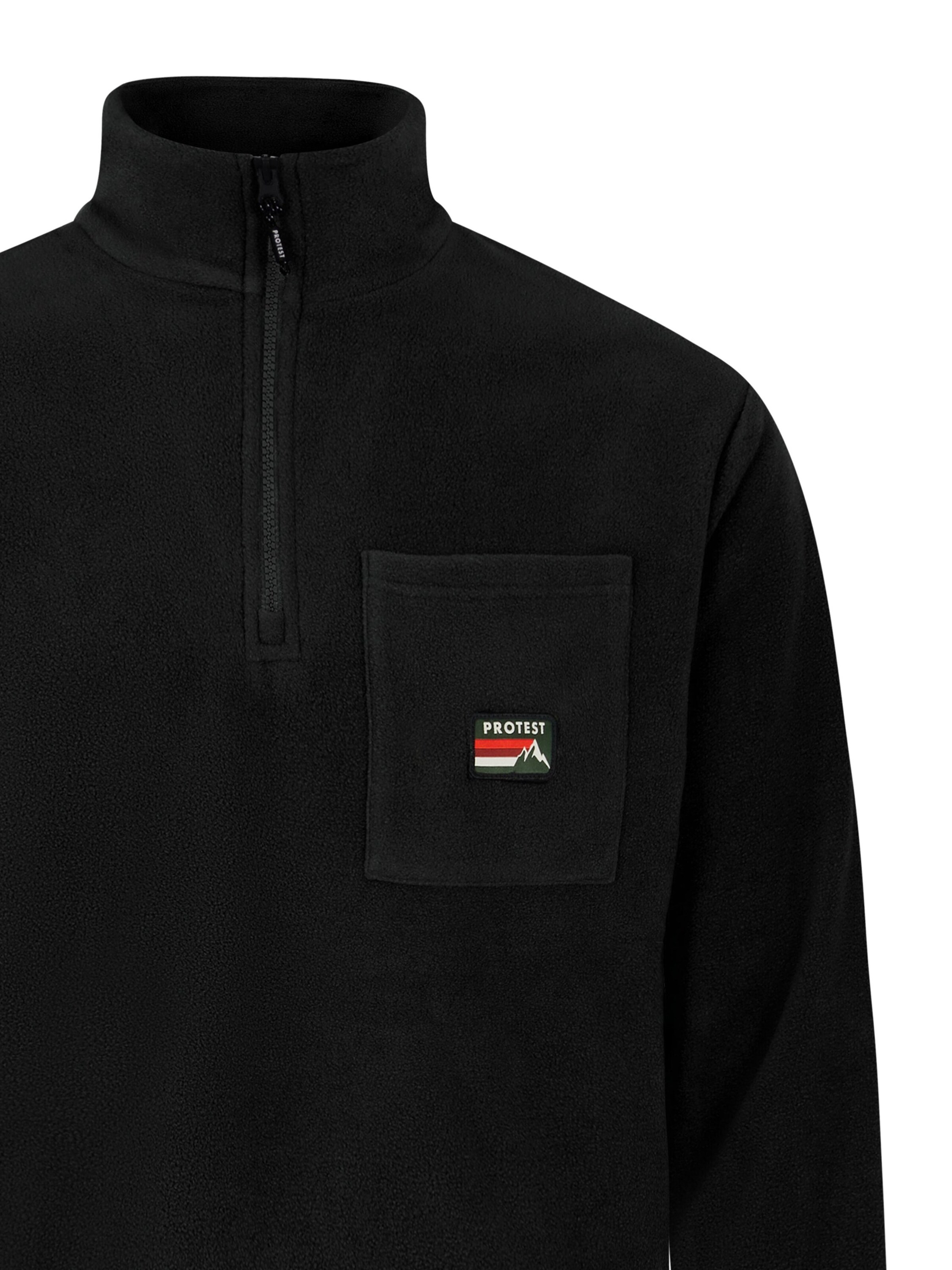PROTEST Sportsweatshirt 'PRTPAXTON' in Zwart