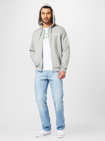 Les Deux Zip-Up Hoodie 'Blake' in Grey