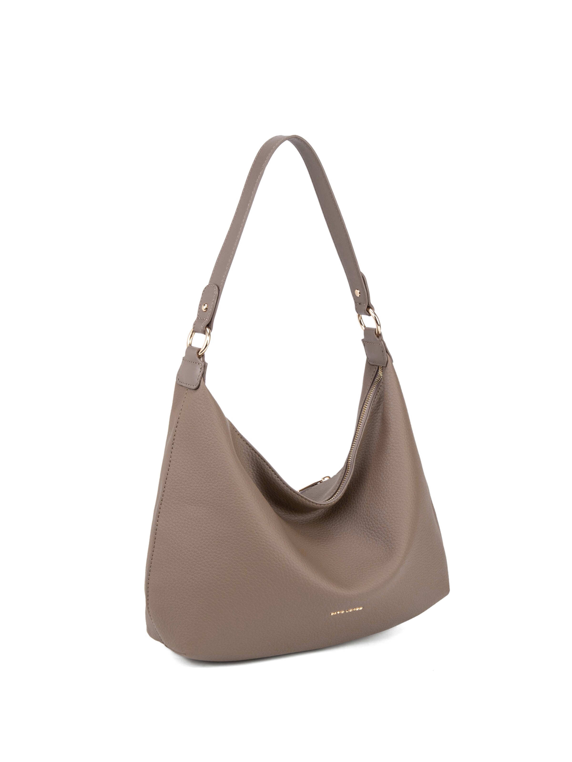 Borsa a spalla 'Borsa a Spalla Donna Pelle Vegana PU - Astrea Elite' di David Jones in grigio