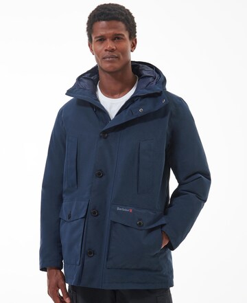 Parka mi-saison 'Antartic' Barbour en bleu : devant