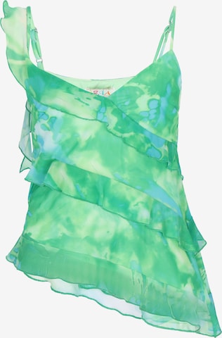 IZIA - Top 'Festival Collection' en verde: frente