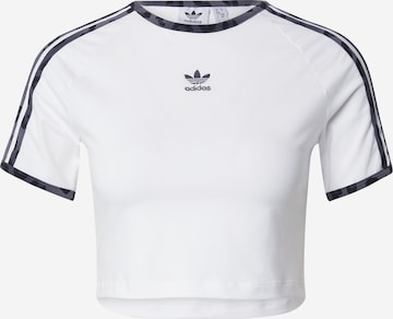 ADIDAS ORIGINALS Shirt 'BABY' in Wit: voorkant