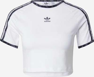 ADIDAS ORIGINALS Shirts 'BABY' i blå-meleret / sort / hvid, Produktvisning