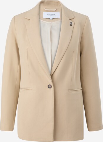 comma casual identity Blazer in Beige: front