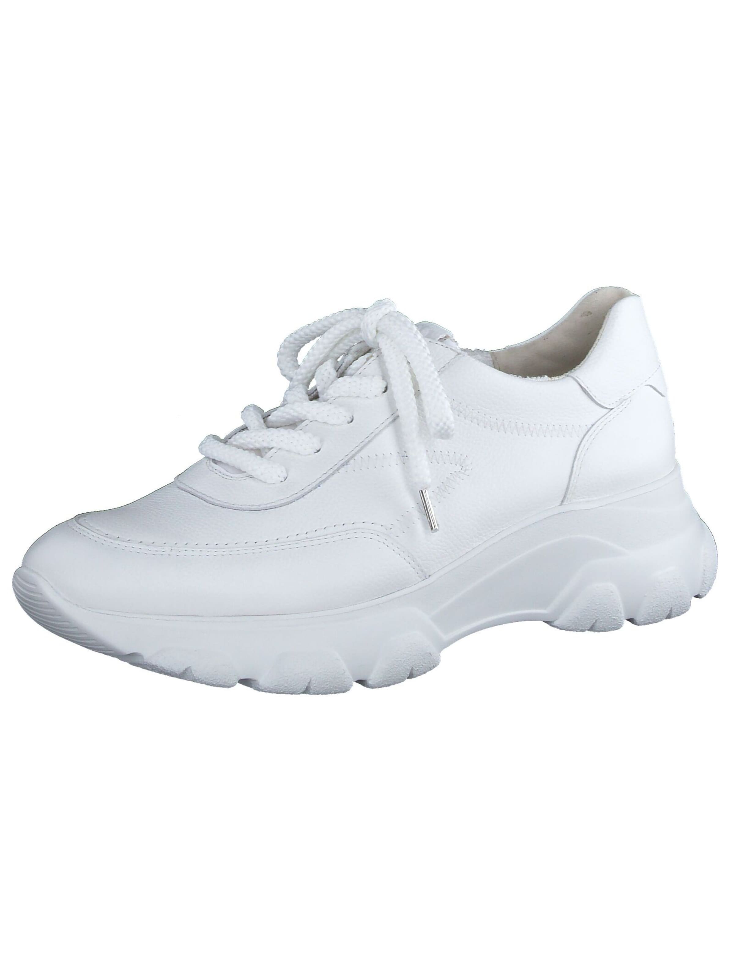 Sneaker bassa di Paul Green in bianco: frontale