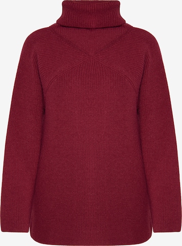 usha WHITE LABEL Sweater 'Teylon' in Red: front