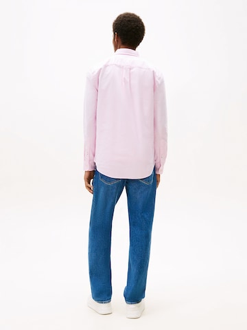 TOMMY HILFIGER Regular fit Overhemd 'Heritage' in Roze