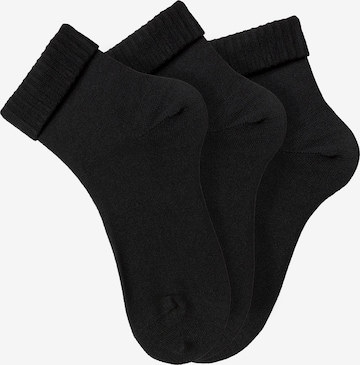 LAVANA Socks in Black: front