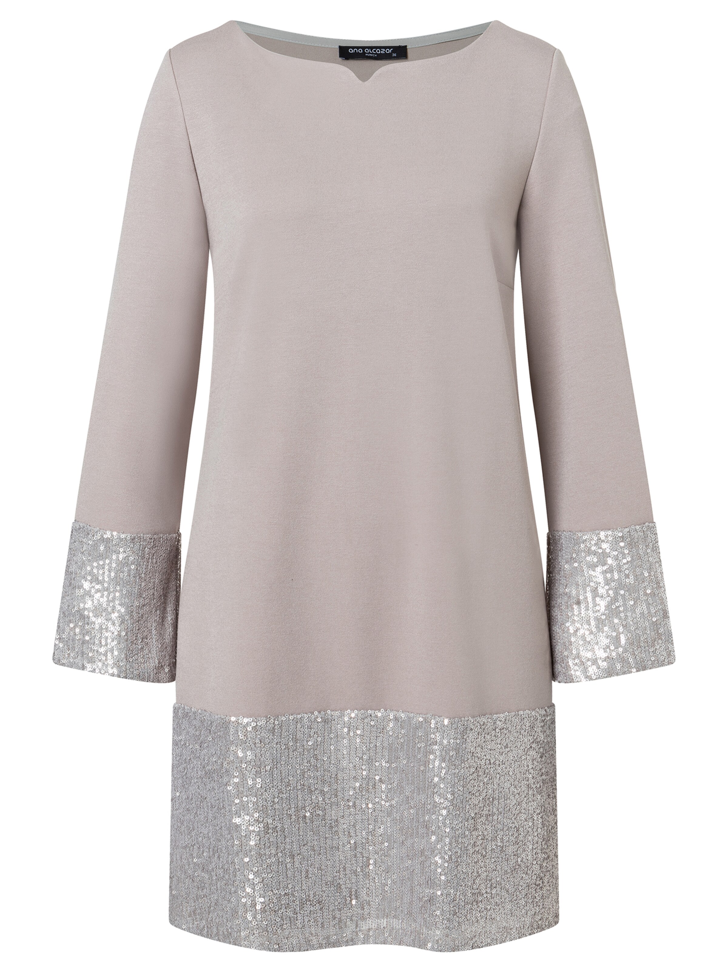 Ana Alcazar Cocktailkleid 'Tadona' in Grau: Vorderseite