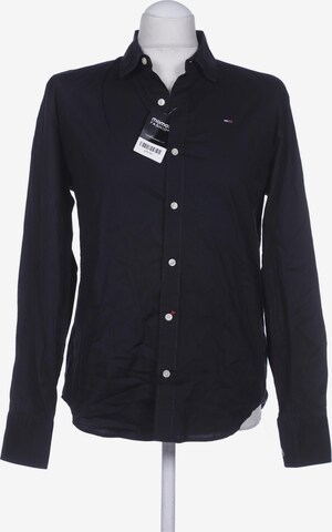 Tommy Jeans Button Up Shirt in M in Black: front