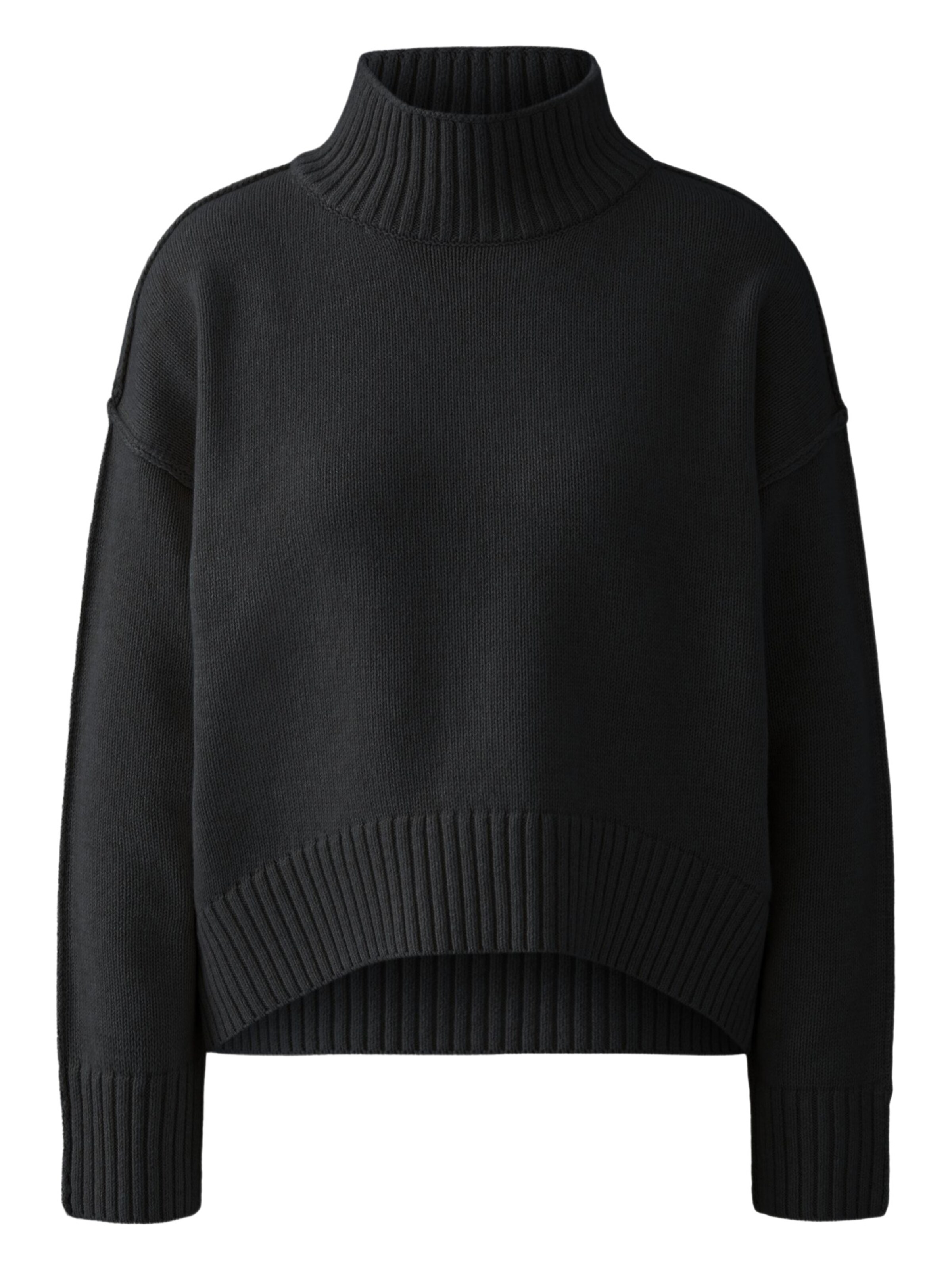 OUI Pullover in Schwarz: Vorderseite