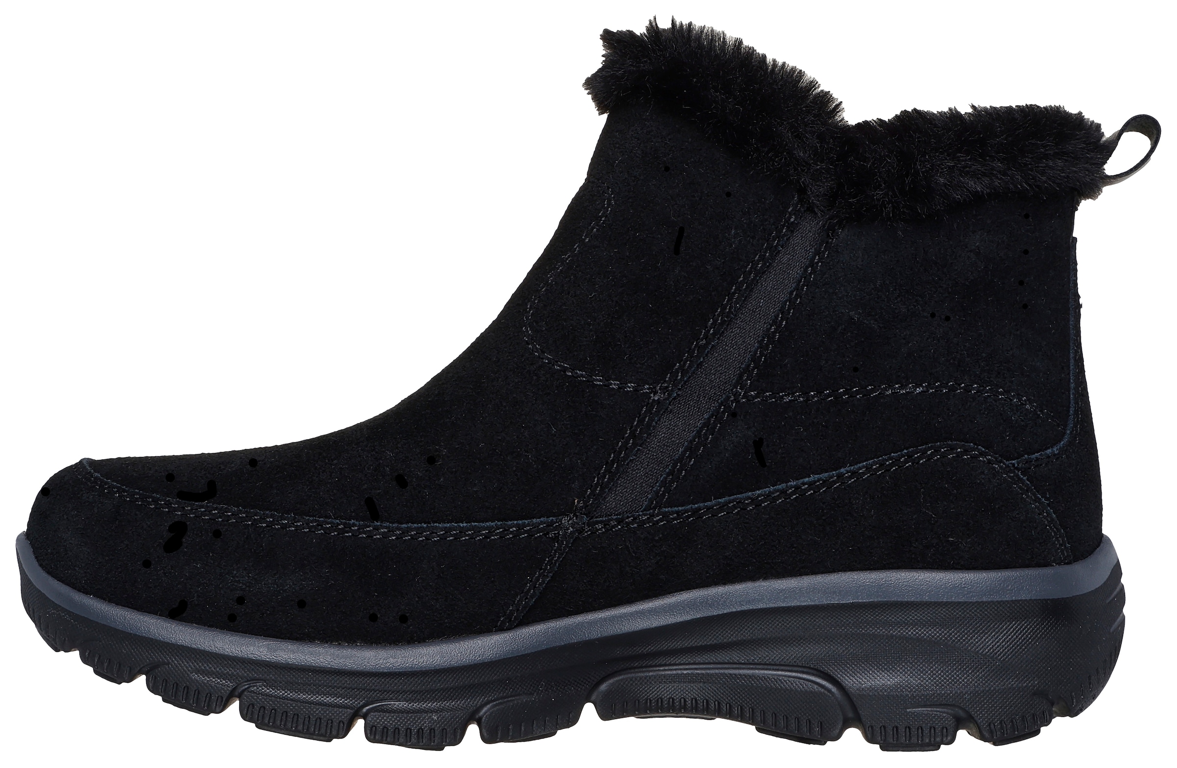 SKECHERS Stiefelette in Schwarz: Vorderseite